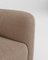 Fauteuil Jacob en Tissu Boucle Beige par Collector Studio 2