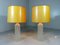 Italian Glass Table Lamps, 1960s, Set of 2 2