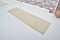 Neutral Vintage Antique Wool Stair Decor Runner 7