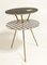 Tavolfiore Side Table in Black and Houndstooth Pattern by Tokyostory Creating Bureaau 1