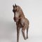 Vintage Horse Figure in Leather, 1970s 3