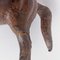 Figura de caballo vintage de cuero, años 70, Imagen 10