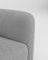 Poltrona Jacob in tessuto Boucle grigio chiaro di Collector Studio, Immagine 2