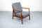 Danish Teak Lounge Chair Model Fd109 by Ole Wanscher for France & Son, 1960s 2