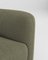 Jacob Armchair in Fabric Boucle Olive by Collector Studio 2