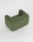 Jacob Armchair in Fabric Boucle Green by Collector Studio 4