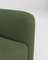 Fauteuil Jacob en Tissu Boucle Vert par Collector Studio 2