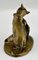 Louis Riché, Escultura de dos gatos, 1900, Bronce, Imagen 4
