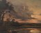 N. Leloir, Coucher de Soleil, Oil on Canvas, Framed 5