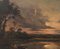 N. Leloir, Coucher de Soleil, Oil on Canvas, Framed, Image 5