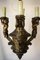 Lámpara de araña con cuatro figuras mitológicas griegas, años 30, Imagen 14