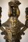 Kronleuchter mit vier griechischen mythologischen Figuren, 1930er 15