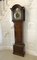 Oak Three Train Chiming Brass Face Longcase Clock from John Simpson, London, 1880s 3