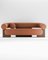 Cassete Sofa in Burnt Orange and Smoked Oak by Alter Ego for Collector 1