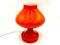 Lampada da tavolo Mid-Century moderna arancione di Opp Jihlava, anni '70, Immagine 2