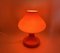 Lampada da tavolo Mid-Century moderna arancione di Opp Jihlava, anni '70, Immagine 3