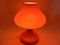Lampada da tavolo Mid-Century moderna arancione di Opp Jihlava, anni '70, Immagine 7