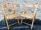 Vintage Cane & Rattan Habitat Folding Chairs, 1980s, Set of 2 17