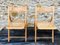Vintage Cane & Rattan Habitat Folding Chairs, 1980s, Set of 2 1