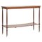 Louis XVI Style Walnut Console Table 1