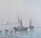 Émile Henry, De vuelta del mercado junto al mar y barcos de pesca, Acuarela sobre papel, Enmarcado, Imagen 5