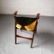 Cow Horn Chair in Teak attributed to Louis Van Teeffelen for Awa/Wébé, 1960s 3