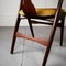 Cow Horn Chair in Teak attributed to Louis Van Teeffelen for Awa/Wébé, 1960s 8