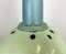 Large Industrial Soviet Green Enamel Pendant Light, 1960s 16