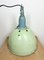 Large Industrial Soviet Green Enamel Pendant Light, 1960s 15