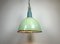 Grande Lampe à Suspension Industrielle, Soviétique, Vert, 1960s 8