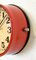 Orologio da parete Seiko Maritime vintage rosso, 1997, Immagine 9