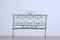 Wrought Iron Double Bed Headboard, 1890s 1