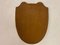 Italian Brass Shield-Shaped Mirror, 1950s, Image 6