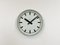 Grey Industrial Factory Wall Clock from Siemens, 1970s, Image 2