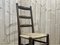 Brutalist Dining Chairs in Oak and Straw, 1950s, Set of 6, Image 7