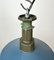 Industrial Blue Enamel Factory Pendant Lamp with Cast Aluminium Top, 1960s 8