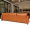 Maralunga 3-Seater Sofa in Cognac Leather by Vico Magistretti for Cassina, 1978, Image 11