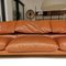 Maralunga 3-Seater Sofa in Cognac Leather by Vico Magistretti for Cassina, 1978 3