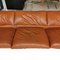 Maralunga 3-Sitzer Sofa aus Cognacfarbenem Leder von Vico Magistretti für Cassina, 1978 6