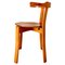 Wooden Chairs, Italy, 1970s, Set of 4 10