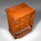 Antique English Wellington Oak Chest of Drawers, Image 9