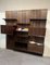 Rosewood Wall Unit by Poul Cadovius, 1960s, Set of 13 7
