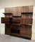 Rosewood Wall Unit by Poul Cadovius, 1960s, Set of 13 1
