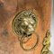 Antique English Fireside Bin in Copper & Brass 9