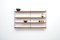 Large Teak Modular Wall Shelf by Kajsa & Nils Nisse Strinning for String, Set of 11 2