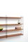 Large Teak Modular Wall Shelf by Kajsa & Nils Nisse Strinning for String, Set of 11 25