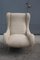 Senior Sessel aus Wolle & Messing von Marco Zanuso, 1950er 1