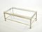 Brass Steel 2-Tier Coffee Table by Guy Lefevre for Maison Jansen, 1970s, Image 10