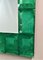 Emerald Murano Glass Mirror by Fratelli Tosi, Image 2