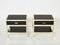 Black Lacquered Brass Nightstands from Michel Pigneres, 1970s, Set of 2, Image 11